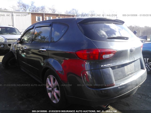 4S4WX85D374407423 - 2007 SUBARU B9 TRIBECA 3.0 H6/3.0 H6 LIMITED GRAY photo 3