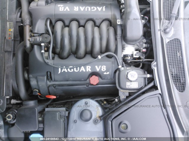 SAJDA42C01NA15748 - 2001 JAGUAR XK8 GRAY photo 10