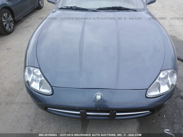 SAJDA42C01NA15748 - 2001 JAGUAR XK8 GRAY photo 6