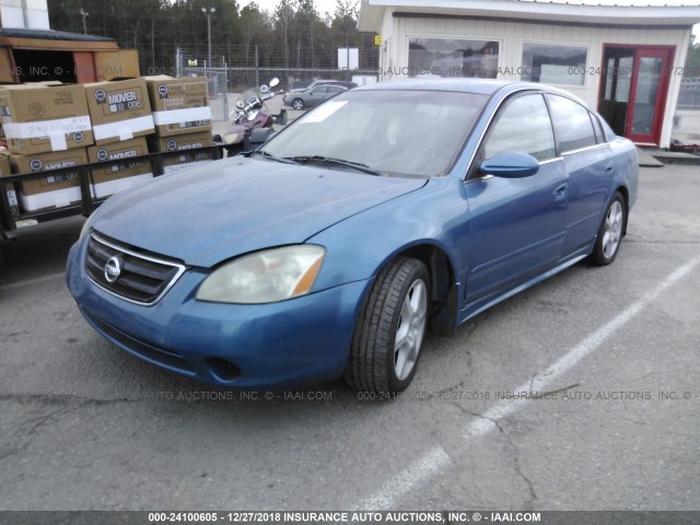 1N4BL11DX3C170009 - 2003 NISSAN ALTIMA SE BLUE photo 2