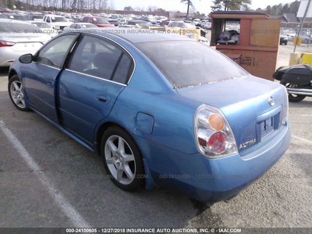 1N4BL11DX3C170009 - 2003 NISSAN ALTIMA SE BLUE photo 3