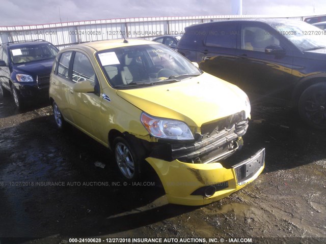 KL1TD6DE9AB064125 - 2010 CHEVROLET AVEO LS/LT 黄色 照片 1