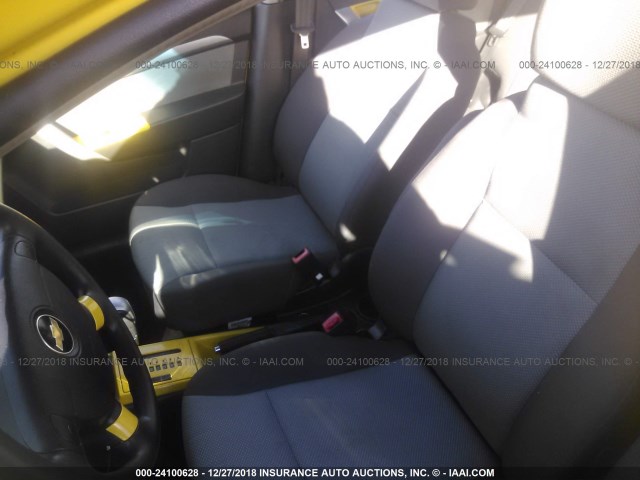 KL1TD6DE9AB064125 - 2010 CHEVROLET AVEO LS/LT 黄色 照片 5