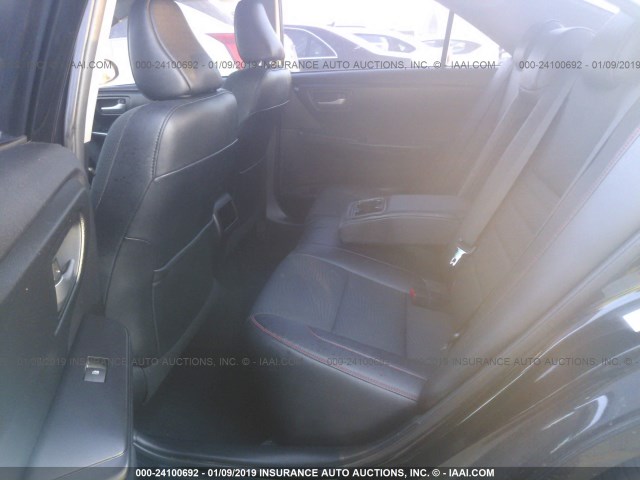 4T1BF1FK2GU153063 - 2016 TOYOTA CAMRY LE/XLE/SE/XSE BLACK photo 8