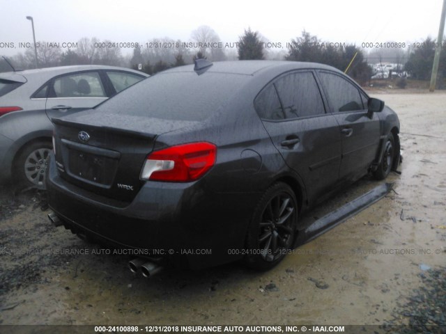 JF1VA1C68K9809002 - 2019 SUBARU WRX PREMIUM GRAY photo 4