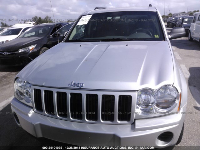 1J4GS48K95C720435 - 2005 JEEP GRAND CHEROKEE LAREDO/COLUMBIA/FREEDOM 银色 照片 6