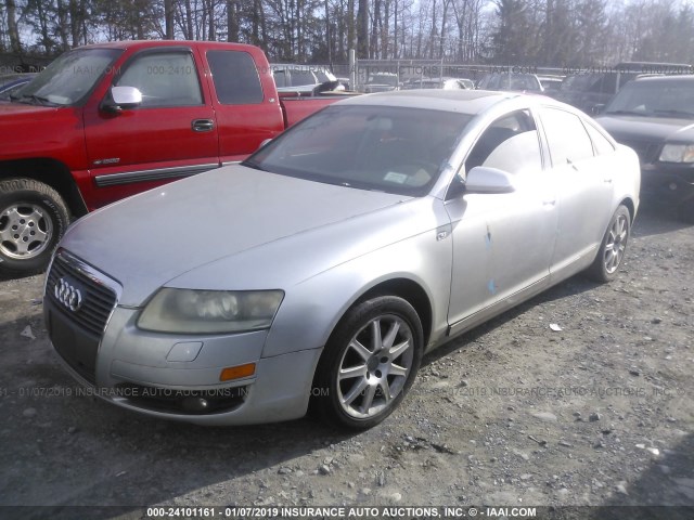 WAUDG74F75N059669 - 2005 AUDI A6 3.2 QUATTRO SILVER photo 2