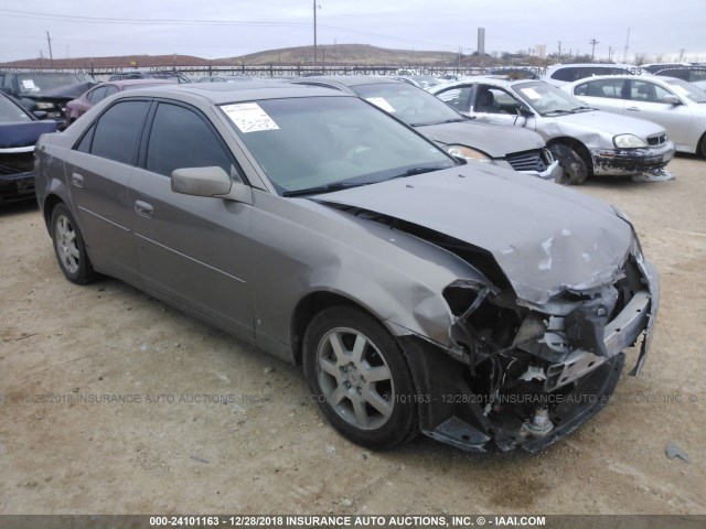 1G6DP577370192511 - 2007 CADILLAC CTS HI FEATURE V6 TAN photo 1