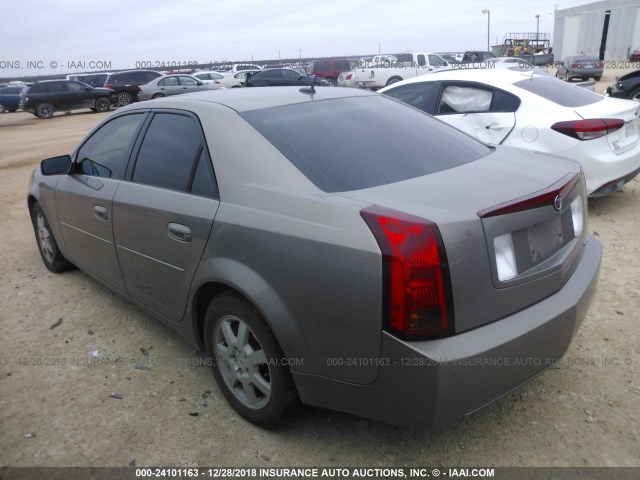 1G6DP577370192511 - 2007 CADILLAC CTS HI FEATURE V6 TAN photo 3