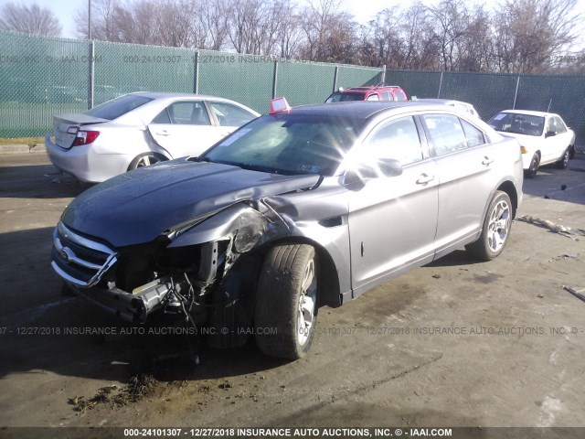 1FAHP2EWXCG132028 - 2012 FORD TAURUS SEL GRAY photo 2