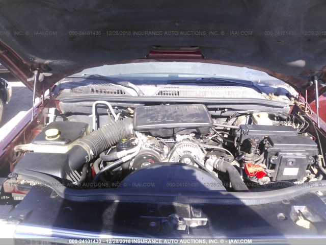 1J8HH48K77C507861 - 2007 JEEP COMMANDER Qırmızı foto 10