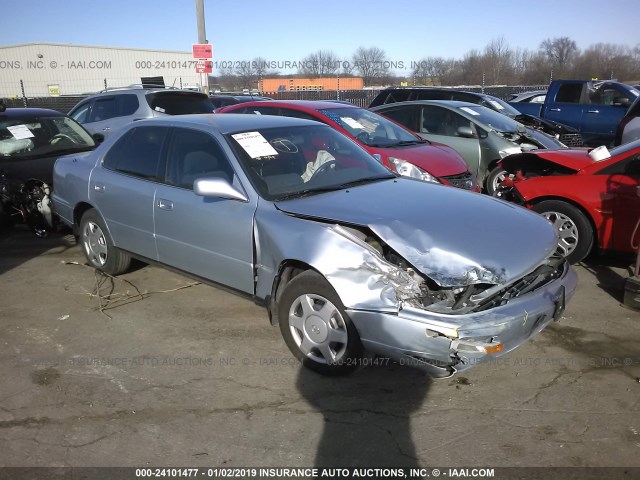 4T1BF12K1TU126050 - 1996 TOYOTA CAMRY LE/XLE/SE Light Blue photo 1