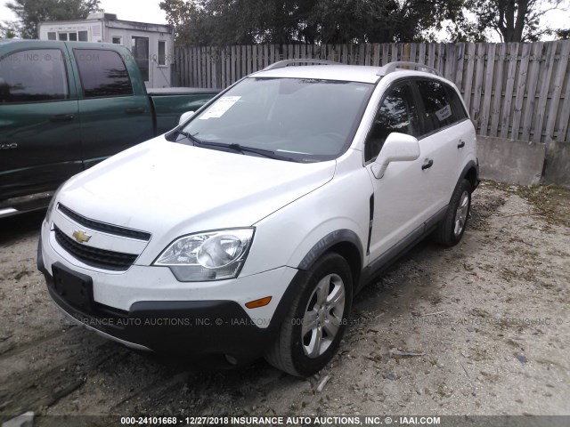 3GNAL2EK7ES666636 - 2014 CHEVROLET CAPTIVA LS 白色 照片 2