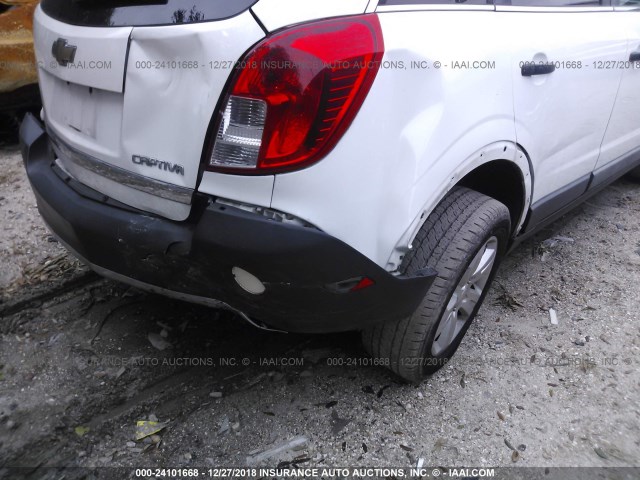 3GNAL2EK7ES666636 - 2014 CHEVROLET CAPTIVA LS 白色 照片 6
