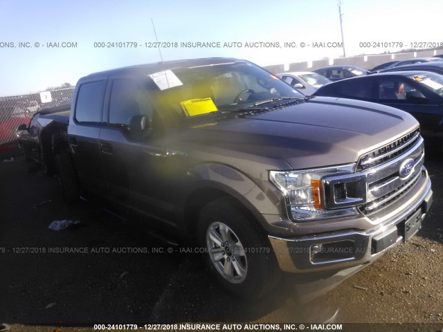 1FTEW1CPXJKC48734 - 2018 FORD F150 SUPERCREW GOLD photo 1