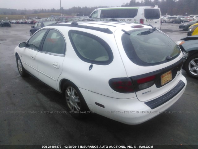 1MEHM59S05A610828 - 2005 MERCURY SABLE LS PREMIUM WHITE photo 3