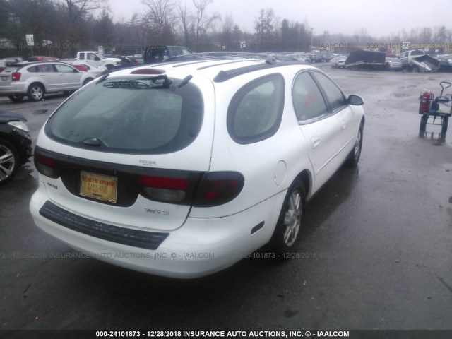 1MEHM59S05A610828 - 2005 MERCURY SABLE LS PREMIUM WHITE photo 4