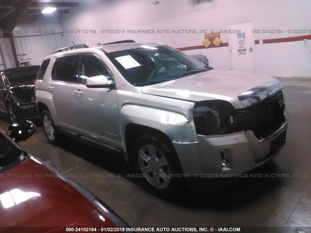 2GKFLWEK1E6157036 - 2014 GMC TERRAIN SLE SILVER photo 1