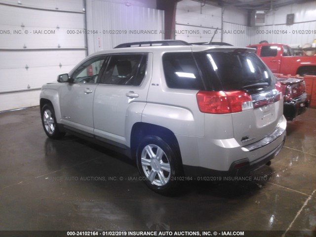 2GKFLWEK1E6157036 - 2014 GMC TERRAIN SLE SILVER photo 3