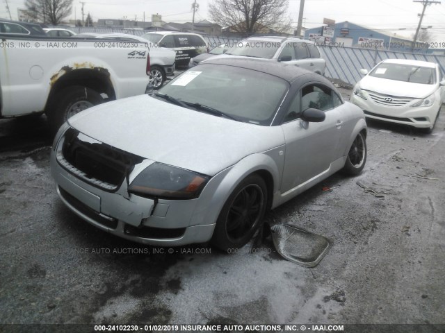 TRUWT28N011030338 - 2001 AUDI TT QUATTRO SILVER photo 6