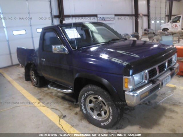 1N6SD11Y1SC309725 - 1995 NISSAN TRUCK XE PURPLE photo 1