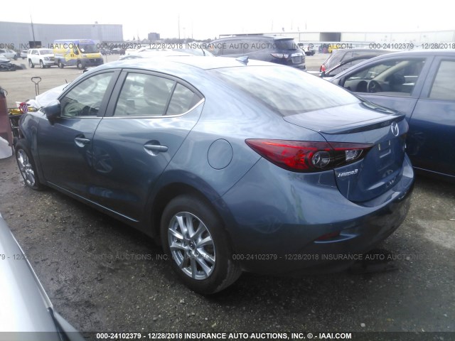 3MZBM1V78FM125680 - 2015 MAZDA 3 TOURING BLUE photo 3