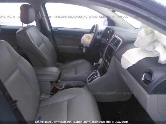 1B3CB9HBXAD639063 - 2010 DODGE CALIBER UPTOWN BLACK photo 5