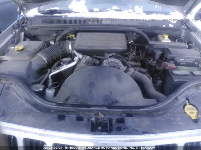 1J4HR48N55C690294 - 2005 JEEP GRAND CHEROKEE LAREDO/COLUMBIA/FREEDOM 银色 照片 10