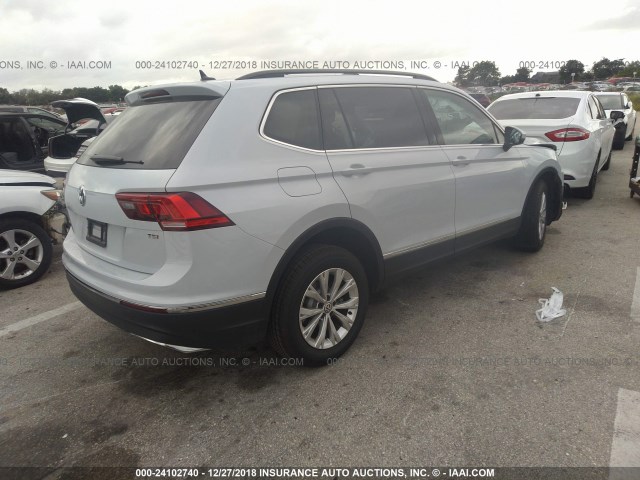 3VV3B7AX7JM214219 - 2018 VOLKSWAGEN TIGUAN SE/SEL GRAY photo 4