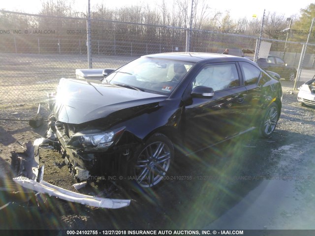 JTKJF5C74D3060403 - 2013 TOYOTA SCION TC 黑色 照片 2