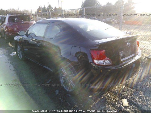 JTKJF5C74D3060403 - 2013 TOYOTA SCION TC 黑色 照片 3