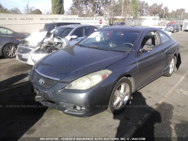 4T1CA30P78U157145 - 2008 TOYOTA CAMRY SOLARA SE/SLE/SPORT GRAY photo 2