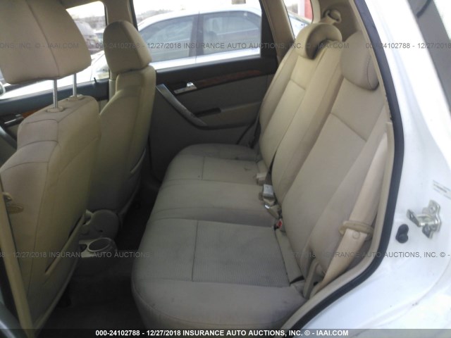 KL1TD66E99B610365 - 2009 CHEVROLET AVEO LS/LT თეთრი ფოტო 8