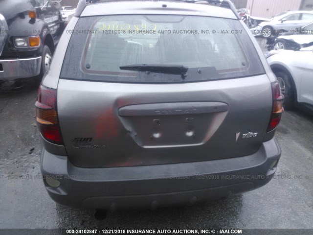 5Y2SM64884Z420526 - 2004 PONTIAC VIBE GRAY photo 6