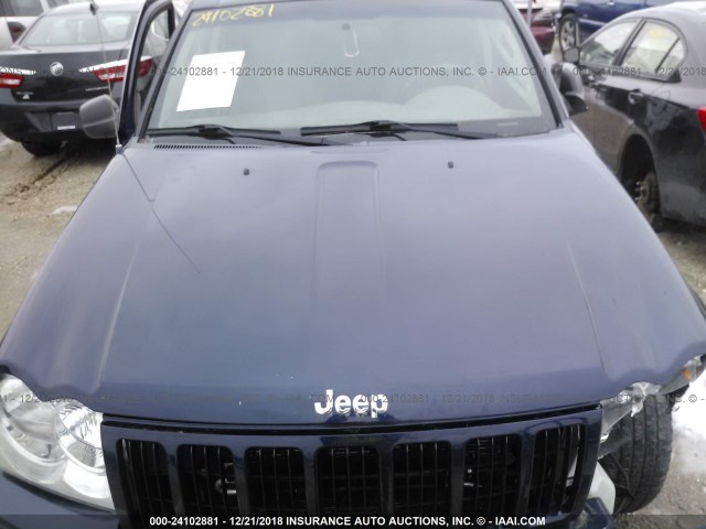 1J4GR48K56C172026 - 2006 JEEP GRAND CHEROKEE LAREDO/COLUMBIA/FREEDOM 蓝色 照片 10