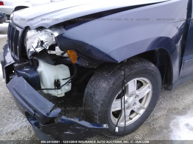 1J4GR48K56C172026 - 2006 JEEP GRAND CHEROKEE LAREDO/COLUMBIA/FREEDOM 蓝色 照片 6