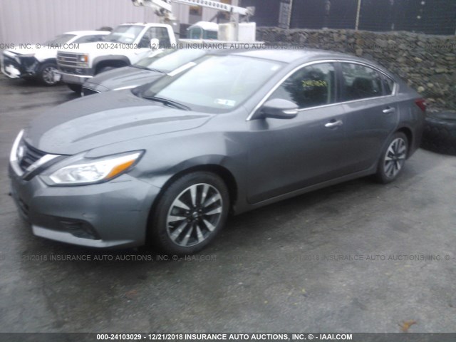 1N4AL3AP4JC125212 - 2018 NISSAN ALTIMA 2.5/S/SV/SL/SR GRAY photo 2