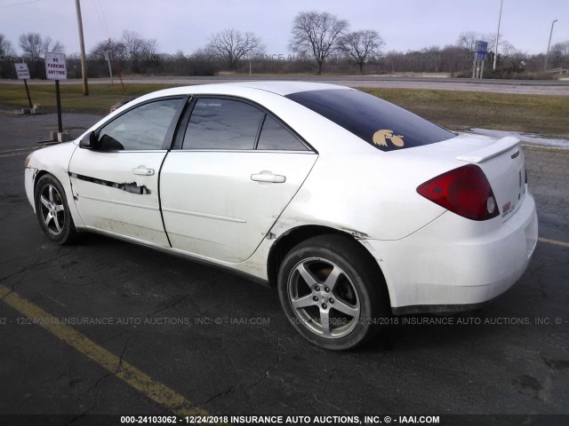 1G2ZG58N374250212 - 2007 PONTIAC G6 SE WHITE photo 3