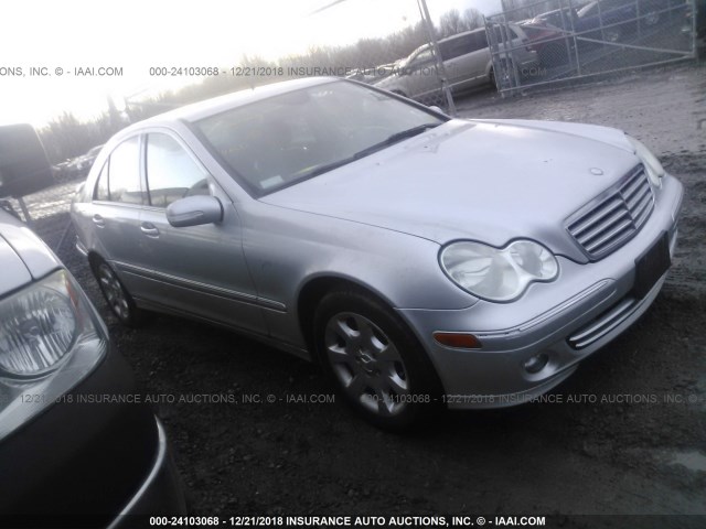 WDBRF92H66F762296 - 2006 MERCEDES-BENZ C GENERATION 2006 280 4MATIC SILVER photo 1