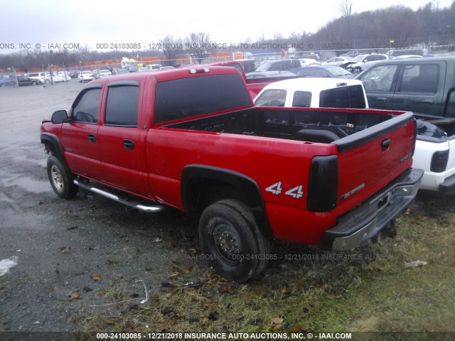 1GCGK13U71F145693 - 2001 CHEVROLET SILVERADO K1500 HEAVY DUTY RED photo 3