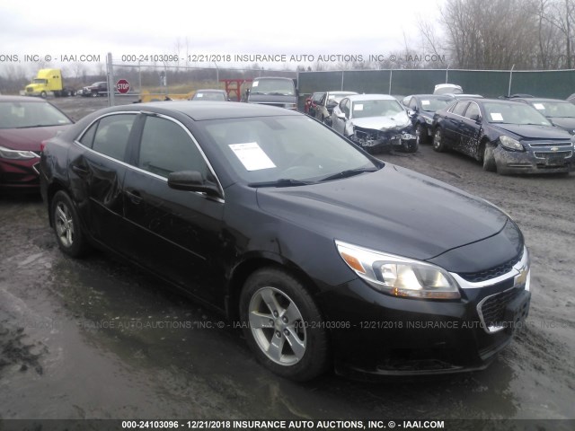 1G11B5SLXFF306494 - 2015 CHEVROLET MALIBU LS 黑色 照片 1