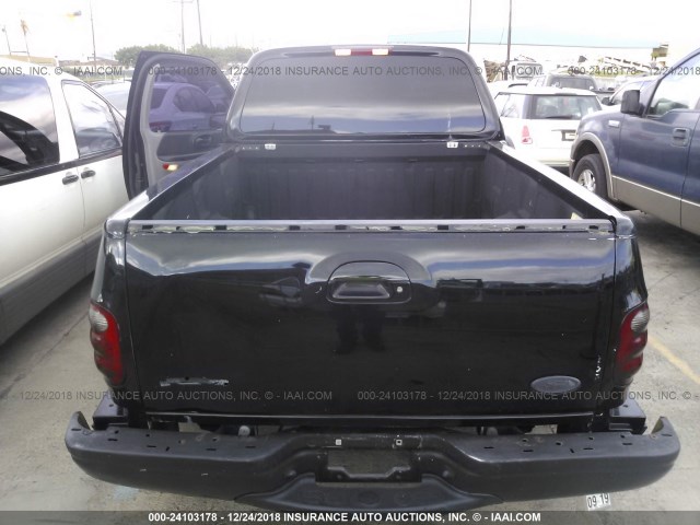 2FTZF07331CA47667 - 2001 FORD F150 SVT LIGHTNING BLACK photo 8