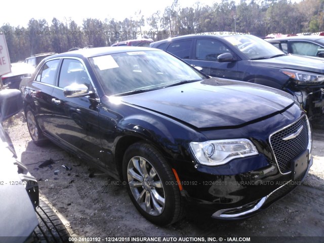 2C3CCAKG1KH542957 - 2019 CHRYSLER 300 LIMITED BLACK photo 1