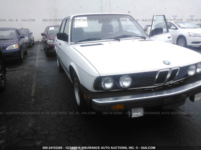 WBADK830XJ9890345 - 1988 BMW 528 E AUTOMATIC WHITE photo 6