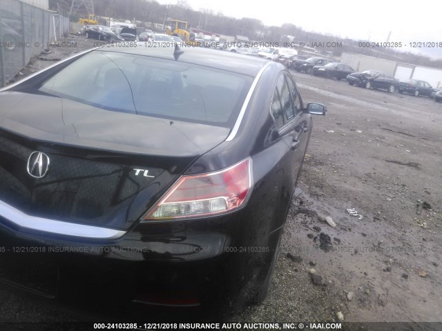 19UUA8F74DA000893 - 2013 ACURA TL ADVANCE BLACK photo 4