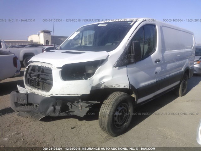 1FTYR1YM1GKA23534 - 2016 FORD TRANSIT T-250 WHITE photo 2