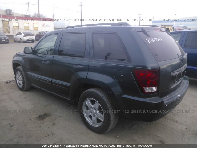1J4GS48KX5C726602 - 2005 JEEP GRAND CHEROKEE LAREDO/COLUMBIA/FREEDOM 绿色 照片 3