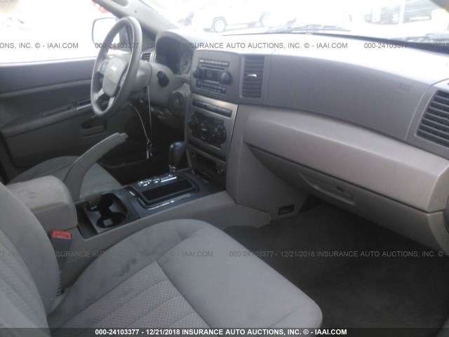 1J4GS48KX5C726602 - 2005 JEEP GRAND CHEROKEE LAREDO/COLUMBIA/FREEDOM 绿色 照片 5