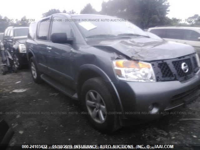 5N1AA0NC5FN612626 - 2015 NISSAN ARMADA SV/SL/PLATINUM GRAY photo 1