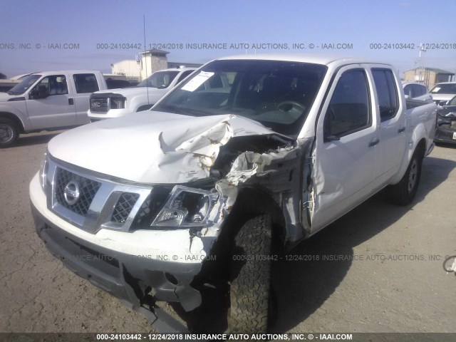 1N6AD0ER5GN712790 - 2016 NISSAN FRONTIER WHITE photo 2